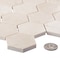 Andova Tiles SAMPLE Channing 2 x 2 Marble Honeycomb Mosaic Floor Use Tile SAM-ANDCHA130 - alternate 2